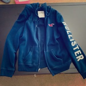 Womens hollister zip up jacket